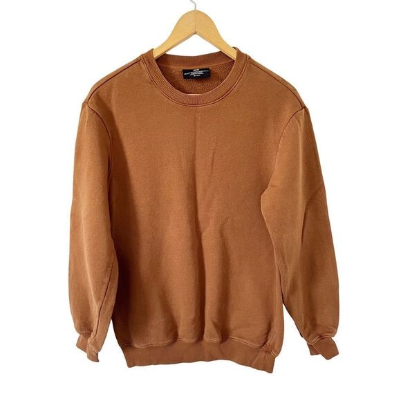 H&M Earthy Brown Relaxed Fit Crewneck Sweatshirt - Picture 1 of 5